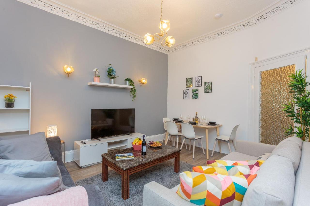 Stylish Apartment At The Edge Of Meadows Park Édimbourg Extérieur photo